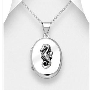 Seahorse Locket necklace